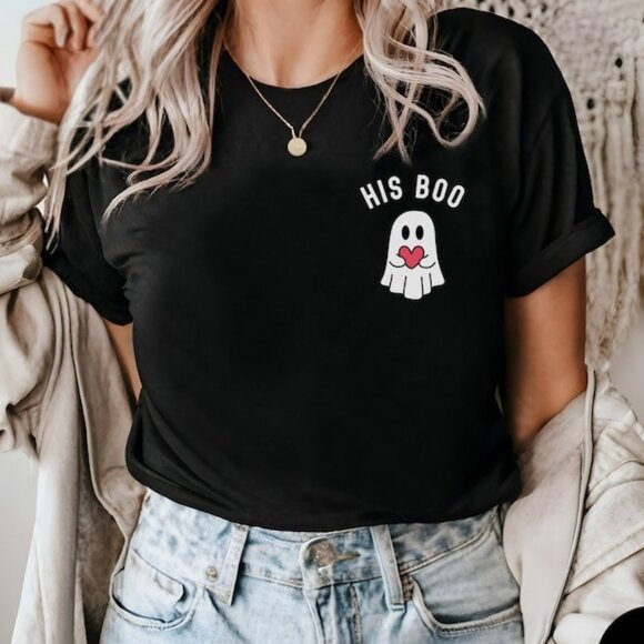 Unbranded Other - Halloween Couple Shirts, Halloween Matching Sweatshirt, His and Hers Spooky Tees